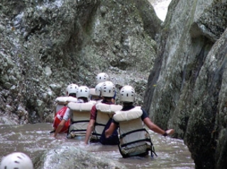 Paseando por el cañon